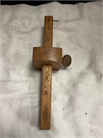 Antique carpenters tool( wood marking)