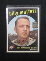 1959 TOPPS #241 BILLY MUFFETT SF GIANTS