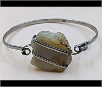 Gemstone Wired Bracelet
