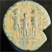 c.383 AD Arcadius AE4 Ancient Roman Coin