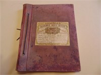 Galt -1929-30 Galt Collegiate Note Book