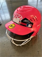 Rawlings Coolflo Youth T-Ball Batting Helmet- Pink