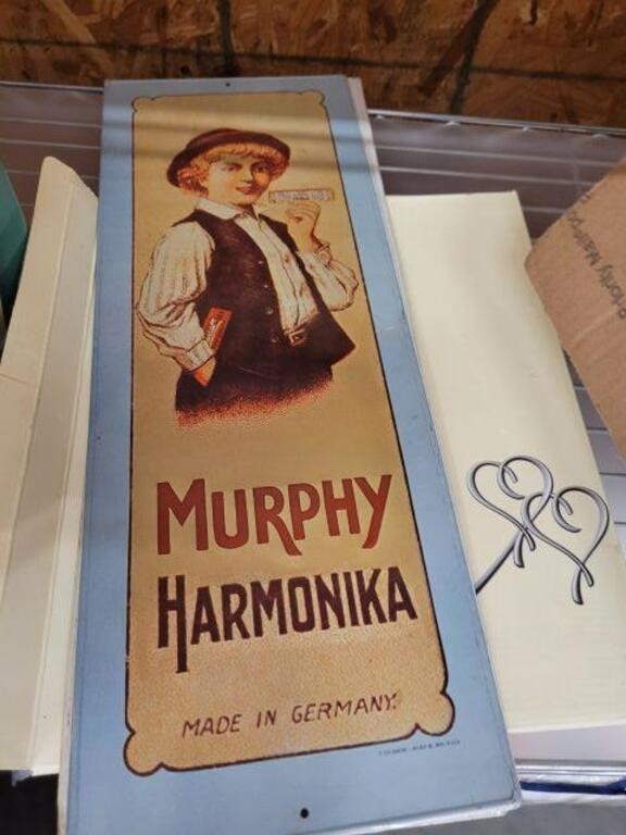 MURPHY HARMONIKA SIGN, MISC