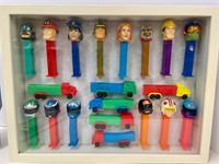 ShadowBox of PEZ Collectables