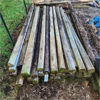 Byron MI - 40pc+ Treated Landscape Timbers 8ft