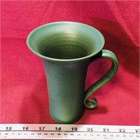 Signed Chris Colwell Tall Pottery Cup