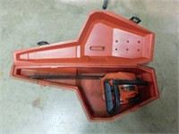 Homelite Textron chainsaw in case, model 10617A