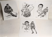 Lot of Ltd edition hockey prints