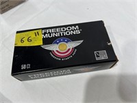 BOXES - FREEDOM AMMUNITIONS - 9MM LUGER 115 GRAIN