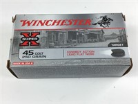 Winchester Super X 45 Colt Cowboy Lead Flat Nose