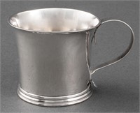 George I Sterling Silver Child's Cup, 1719