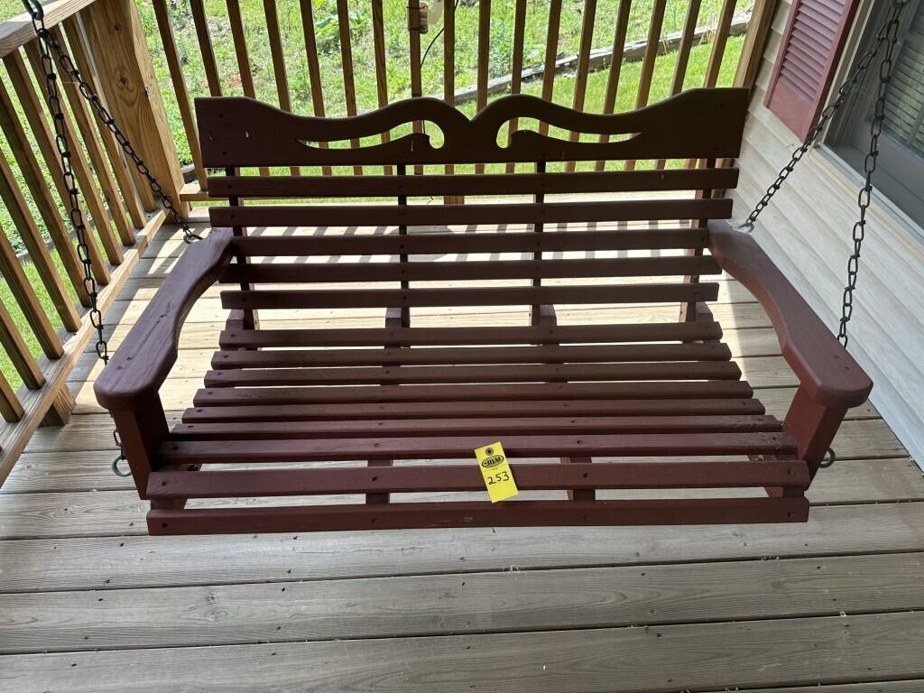 (2) 4 Ft Porch Swings