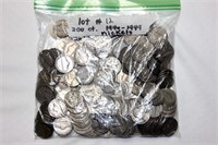 1940-1949 Nickels, 200 coins