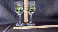 2 Celtic Goblets