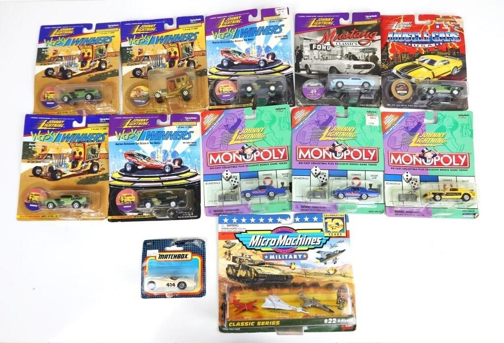 DIE-CAST CARS AND PLANES