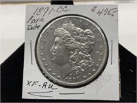 1891-CC Morgan Silver Dollar *RARE DATE*