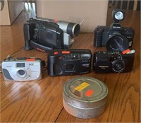 Kodak, Vivitar, Olympus, RVC, SRZ500 Cameras and