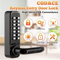 CODACE Keyless Entry Door Lock with Keypads
