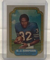 Topps 1974 O. J. Simpson Trading Card