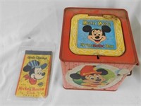 Metal Mattel Mickey Mouse in the music box,