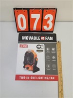 Chargeable Movable Fan New In Box