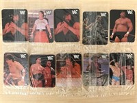 1987 Hostess WWF Wrestling Card Stickers X10