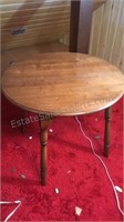 Round Wooden Kitchen Table 30” Tall 36” Diameter