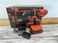 Black + Decker 20V Drill