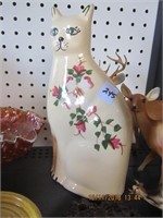 Vtg. Alpine Pottery Cat Figure