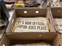 Vintage Newspapers - Japan Asks Peace, More