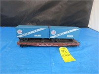 Southern Pacific Flat Car with Trailers