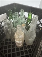 Assorted Vintage Soda Bottles