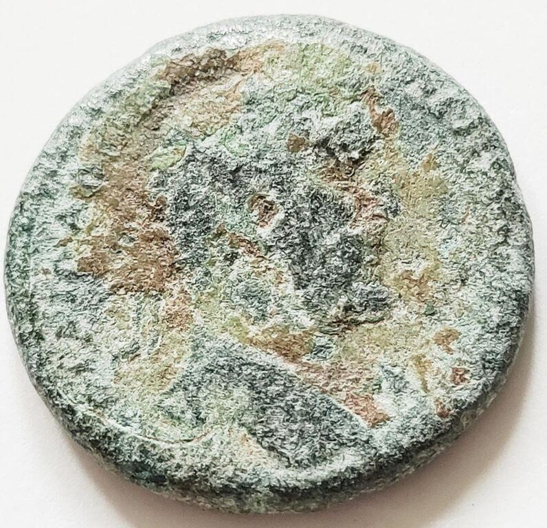 Caracalla AD198-217 Ancient Roman coin 22mm