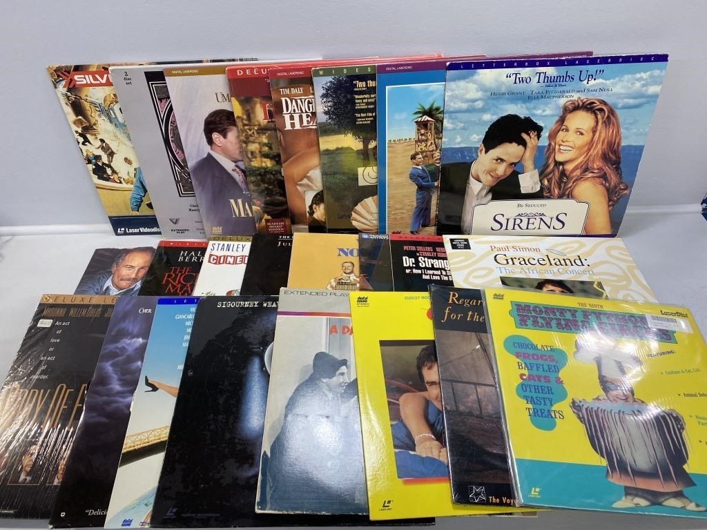 Laserdisc Movies- Variety