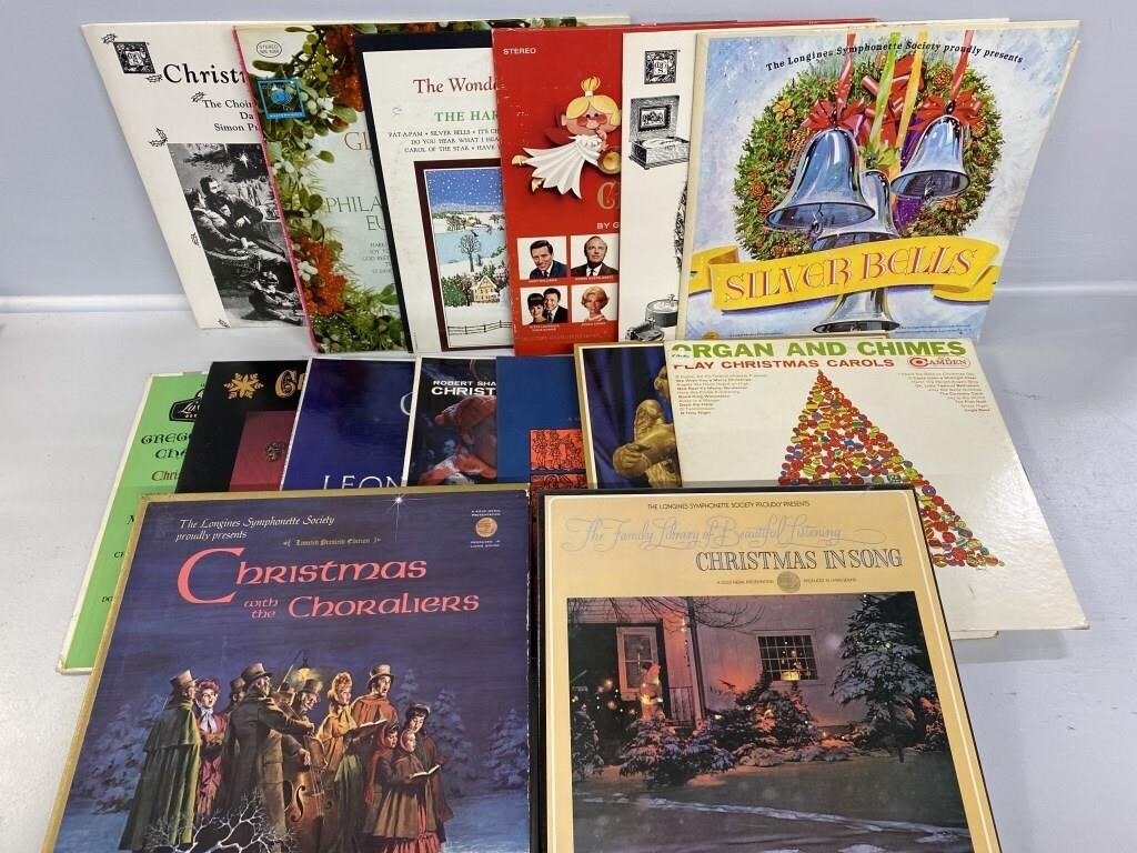 Vinyl Records-Variety of Christmas