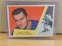 1963-64 Larry Cahan Hockey Card