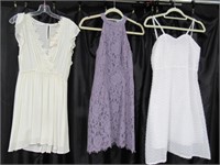 (3) Misc. Women's Short Dresses Sz. S