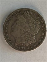 1889     Morgan Silver Dollar