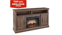 CANVAS, ABBOTSFORD 60 IN. MEDIA FIREPLACE, 60 X