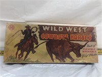 Great display box of vintage  Marx wild west c