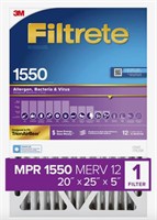 Filtrete 20x25x5 Ultra Allergen filter $37