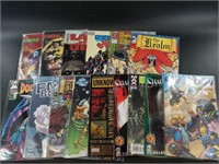 Large lot of mixed comics: Shadow Man, Gearz, Land