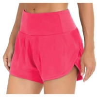 M  Sz M Rosvigor Women's High Waisted Workout Shor