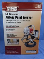 NIB Krause & Becker 5/8 HP Airless Paint Sprayer