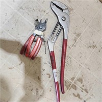 Blue Point and other pliers, etc.