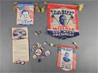 Vintage Wendell Willkie & McNary Lot