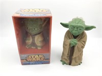 STAR WARS YODA CERAMIC GOBLET AND MOLDED YODA