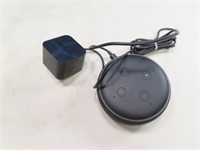 Black Amazon Dot electronic device