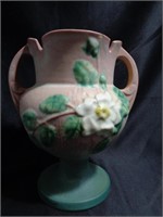 Vintage Roseville pottery trophy vase