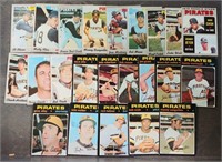 PITTSBURGH PIRATES TOPPS CARDS 1970 & 1971